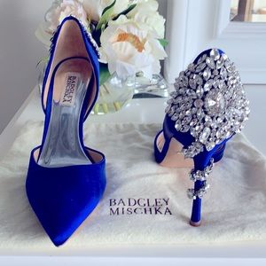 Badgley Mischka Pointed Toe Evening Shoe